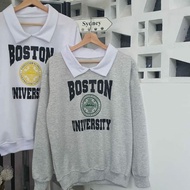 Boston UNIVERSITY SWEATER Collar