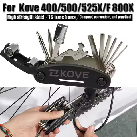 For Kove 400/500/525X/F 800X 400X 500X 525F 400F 16 in 1 Multipurpose Wrench Multi Tool Screwdriver 