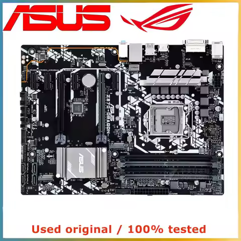 For ASUS Z370-DRAGON Z370 LGA 1151 LGA1151 DDR4 64GB USB2.0 USB3.0 SATA3 desktop board