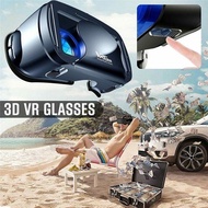 (1SET)VRG PRO VR BOX VR Glasses 3D Glassess Visual Wide-Angle Virtual Reality Glasses 3D Movie