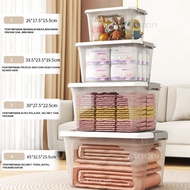 Container Box Storage 24 L White TransparentLARGE