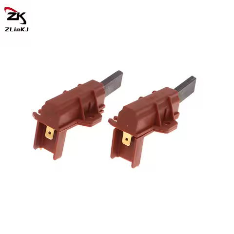 (ZYDD01) 1/2PCS Washing Machine Motor Carbon Brush And Holder Brushes Coal Electric Motors For Arist