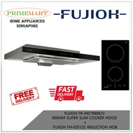 FUJIOH FR-MS1990 900MM SUPER SLIM COOKER HOO + FUJIOH FH-ID5125 INDUCTION HOB BUNDLE DEAL