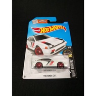 [READY STOCK] HOTWHEELS 1985 HONDA CRX WHITE JDM CAR COMPILATION