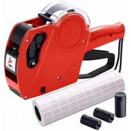 MX5500 Pricing Tag Gun with 5150 Pcs White Label Gun Stickers & 3 Extra Inker Rollers, Pricing Label