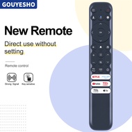New For TCL Smart TV Voice Remote RC813 FMB1 With Mic Built In Netflix Apple TV