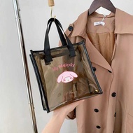 BLACK CARRY BAG  CLEAR CARRY BAG  MELODY CARRY BAG  CINNAMOROLL CARRY BAG  HELLO KITTY CARRY BAG | K