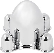 KNS Accessories KC6055 Chrome 4 Lug Spider Hubcap, Fits 4x4.5 Bolt Pattern, Ford, Mercury, Hot Rod, 