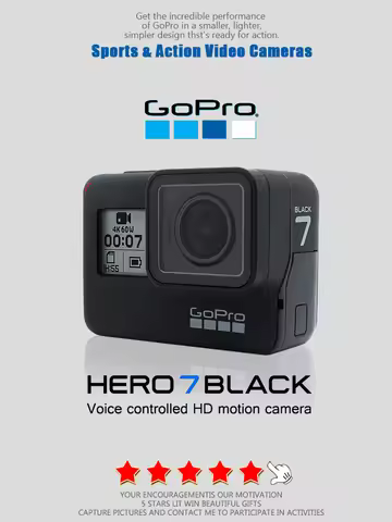 GoPro Hero 7 Black Special Bundle Action Camera Go Pro Hero7 Sport camera 12MP Photo Live Streaming 