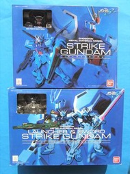 機動戰士 Gundam Seed 超合金 Metal Material Model  GAT-X105  Aile Strike Gundam + launcher and Sword Strike 