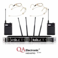 PROMO- MIC WIRELESS HEADSET QA ELECTRONIC HMD45PRO / HMD 45 PRO / HMD45 PRO - GERBANG SHOP01