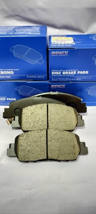 ผ้าเบรคหน้า honda accord (G9)/HRV AKEBONO 🇯🇵