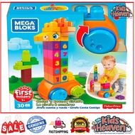Mega Bloks First Builders Count & Bounce Giraffe (100.0% Original)