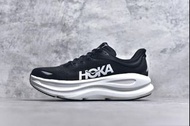💜HOKA ONE ONE Bondi 9 白黑跑步鞋