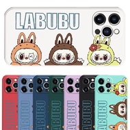 Casing OnePlus 6 6T 7 Pro 7T 8 Pro 8T Case Three LABUBU Pattern Silicone Cover Soft TPU Phone Case O