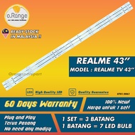 REALME TV 43" REALME 43" LED TV BACKLIGHT (LAMPU TV) REALME 43 INCH LED TV BACKLIGHT
