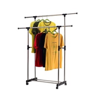 Movable Clothes Rack Wholesale Bestselling Storage Stainless Steel Single Sale Floor-standing8148Fac