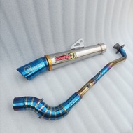 Exhaust Daeng4/Ekzos Daeng4 pnp ex5/wave 100/110/125/kriss 110/sym 110/srl115/dash10/125/lagenda