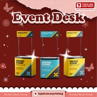 EVENT DESK | PROMOTIONAL TABLE | EXHIBITION TABLE | SALES TABLE | COSTUME PORTABLE BOOTH TABLE