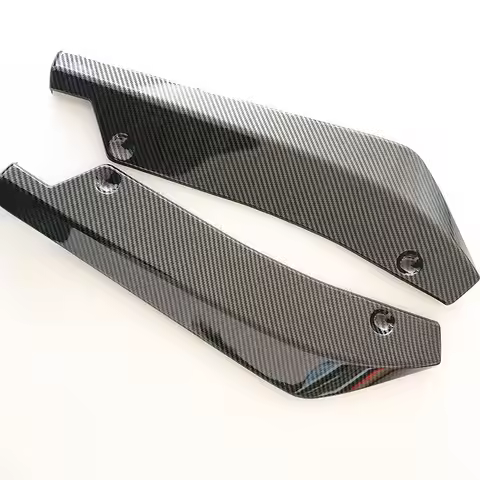 2pc Car Styling Car Rear Bumper Spoiler Accessories for Porsche Cayenne Macan Macan S Panamera Cayma