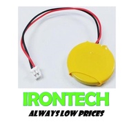 High Quality CR2032 3V 2pin Notebook Laptop CMOS Battery 2 pin 2032