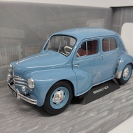 Solid 1/18 Renault 4CV 1956 Renault Car Model Alloy