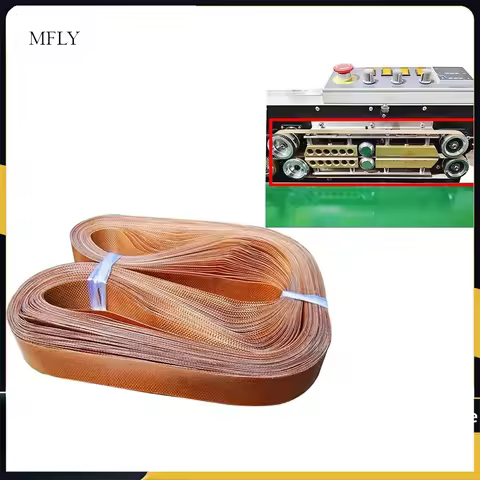 50pcs/lot 750*15*0.2mm Sealing Belt for FR-900 Continuous Band Sealer or FRD-1000 Solid Ink Band Sea