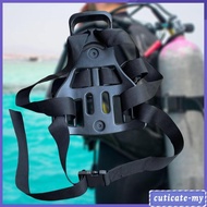 [CUTICATEMY] Scuba Tank Back Holder Non Slip Adjustable Strap Scuba Diving Tank Backpack