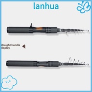 LANHUA Telescopic Fishing Rod, Solid Tip Ultralight Lure Rod, Telescopic 1.8m Length 1.5m Length Car