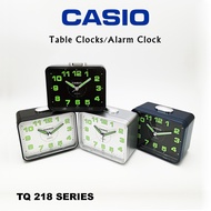 Casio Table Alarm Clock TQ-218 Include Battery