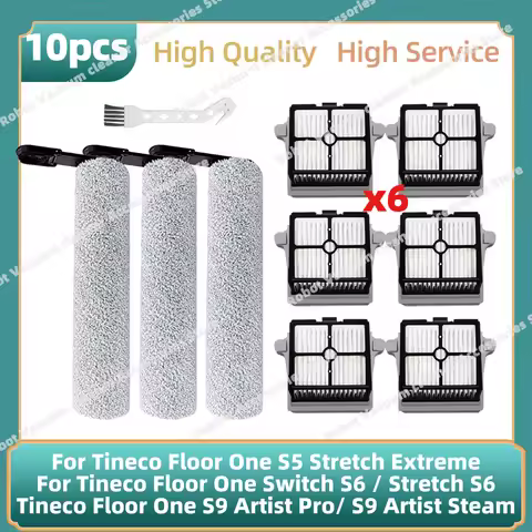 Fit For Tineco Floor One Switch S6 / Stretch S6 / S9 Artist Steam / S9 Artist Pro / S5 Stretch Extre