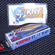 Lure Minnow Rapala FLR08 Flat Rap SELUANG Rajanya Casting Jauh umpan mancing pancing laut
