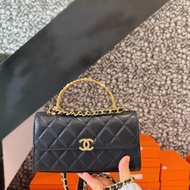 Chanel 琺瑯手柄 22b橫版Kelly