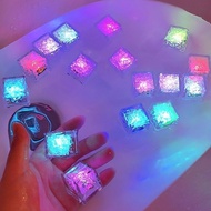 Water Luminous Magic Ice Cube Light Children Bathing Water Toys Colorful Luminous Ice Cube Swimming 