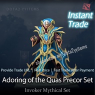 DOTA2 Invoker Adoring of the Quas Precor Set “Mythical Set” 刀塔2 祈求者 卡尔 INVO 纯正 凝冰之炎 套装 现货秒发