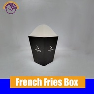 TERLARIS BOX KENTANG GORENG - FRENCH FRIES BOX - TEMPAT GORENGAN- SIZE S CUSTOM | COD