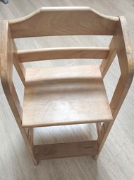 木製兒童成長椅/餐椅