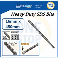 GENTOOLS heavy duty SDS plus Drill Bit 16mm x 450mm Masonry & Concrete Drill Bit Drill Mata Drill Ko