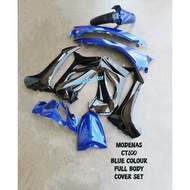 MODENAS CT100 CT110 CT 100 110 FULL BODY COVERSET COVER SET BLACK BLUE WHITE