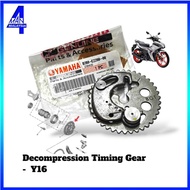 ORIGINAL YAMAHA Y16 Y16ZR CAM GEAR TIMING GEAR 38T DECOMPRESSER ASSY  B3M-E2280-00