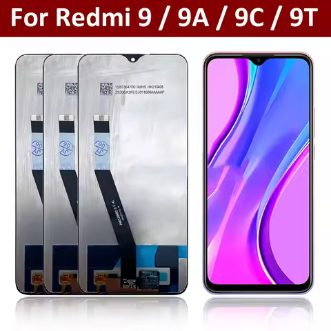 For Xiaomi Redmi 9 9A 9C 9T LCD Display Touch Screen Digitizer For Redmi 9 M2004J19AG M2004J19C Asse