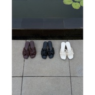 [WALKWITTHSOL] HAZEL 5cm Block Heels | 5cm Heel Wanita | Ribbon Heels | 5cm Heels Wanita | Casual He