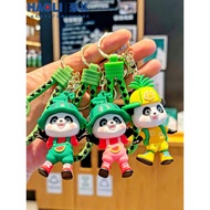 Sichuan Chengdu Panda Base Souvenir Cultural Creative Pendant Flower Peripheral Gift Gift Fruit Pand