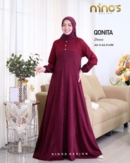 DRESS GAMIS MODE QONITA TERBARU BY NINOS