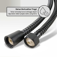 MRNSTREAcefy Flexible Shower Hose Double Buckle Stainless Steel 150cm - AC150