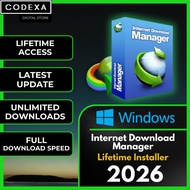🔥𝗟𝗜𝗙𝗘𝗧𝗜𝗠𝗘🔥 IDM Internet Download Manager 2026 6.43 Build 7 | PC | Digital Download