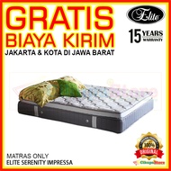 [Hanya Kasur] Elite Serenity Impressa Pocket Spring 160x200 Kasur Spring Bed Matras - Khusus Area Jabodetabek