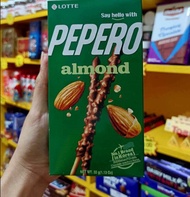 Lotte Pepero Almond Chocolate Biscuit Sticks 32g