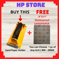 🔥🔥 Hand Type Sanding Block Hand Sander Sand Paper Holder Sand Paper Clip for Wood Working Finishing