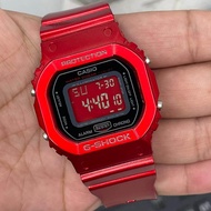 G Style Shock DW5600 metallic red Jam Tangan Digital Watch